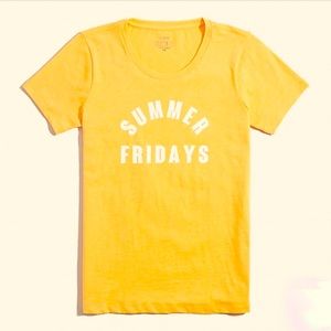 J. Crew “Summer Fridays” Graphic Tee